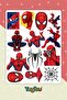 Spiderman Sticker Set, Spider-Man Themed Sticker, 25 Pieces of Spiderman Stickers - 2