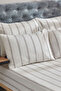 Çift Kişilik Lastikli İpliği Boyalı Çarşaf 180x200+30cm & 2'li Yastık Kılıfı 50x70cm TPHSS25CCT00000 - 3
