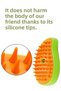 Steam Pet Grooming Brush with Cat Dog Comb Chamber - Hair Collector Massage Feature - 7