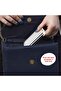 Foldable Mini Hair Comb with Makeup Mirror Special Bag Boy Comb Foldable Hairbrush - 6