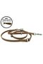 Premium Genuine Leather Multifunctional Convenient Dog Walking Leash 1.4Cm//170Cm