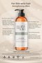 Castor Oil Shampoo - Vitamin D Keratin Strengthening Revitalizing Natural Hair Care Shampoo - 400 ml - 2