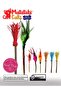 Plush Cat Toy - Natural Chewing, Matatabili Sound, Sticky Pack Set of 3 - 4