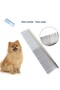 Metal Cat and Dog Comb Dog Dematting Comb Dog Flea Dematting Comb Dematting Comb - 7