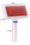 Stainless Wire Cat Dog Hair Comb Brush - 7