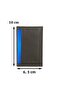 Small Leather Men's Wallet & Business Card Holder Card Holder with Driver's License and ID Compartment - 5