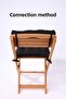 Bistro Kitchen Garden Chair Cushion with Backrest Blue (Cushion and Backrest Cushion) - 5