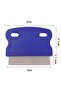 Cat Dog Flea Comb – Pet Tear Stain and Mite Removal Metal Grooming Comb - 22