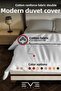Cotton Ranforce Fabric Double Antiallergic Modern Duvet Cover Quilt Cover 240X260 cm
