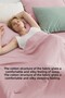 Cotton Duvet Cover Set Double 4-Piece Daily Soft Washable Lena Pudra - 4
