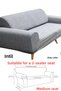 Jacquard 2-Person Medium Size Sofa Cover, Sofa Bed Sofa Cover (PRODUCT PRICE FOR 1 PIECE)