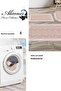 Digital 3-Piece Bathroom Set Star Cotton Non-Slip Base Mixed Oval Modern Krystalyn Powder - 3