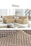 BURÜMCÜK WITHOUT SKIRT L Corner Sofa Cover7-Person, flexible, Corner Sofa CoverTotal Length 550cm