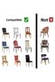Brürümcük Skirted Chair Cover, Elastic, Stretchable Chair Cover 1 Piece - 6