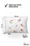 Quilted Liquid Proof Baby Pillow |   100% Cotton |   Zipper Design | 35X45Cm - 3