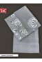 طقم غطاء لحاف من الساتان على شكل تاج مقاس مزدوج 200 × 220 سم - 4