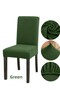Lycra Fabric Chair Cover, Washable Chair Cover 1Pc Green
