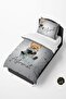 Cute Astronaut Bear Patterned Children's and Baby's Room Bedding Set TLAN-316 - 3