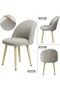 Jacquard Brick Pattern Oval Chair Cover. Lycra, Flexible, Washable, Rubber. - 5