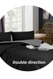 Easy-Iron Reversible Quilt Cover-Double Bed (200x220) Black - 3