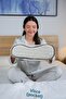Visco Pillow Orthopedic Pillow with Organic Linen Cover with Neck Support Velicia Visko 55X35X12-10 cm - 6