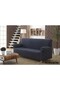 Milano Jacquard 2 Seater Sofa Cover Anthracite