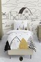 Decorative Mountain Patterned Sky Children's Room Duvet Cover Set Tlan-317 - 2