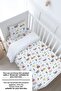 Baby Size Elastic Sheet Set - Iconic Series - Farm Animals - 3