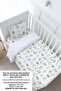 Baby Size Fitted Sheet Set - Iconic Series - Antique Teddy Bear - 3