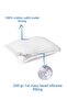 Satin Baby Pillow, 100% Cotton Cover, Bead Silicone Inner Filling, Hotel Quality - 3