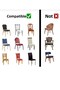 Chair Cover - Washable - Flexible - Latic Chair Cover - 5