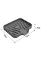 Silicone Kitchen, Bathroom Water Drain Suction Cup Flexible Soap Dispenser Burgundy Color - 5