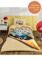 Taç Licensed Hot Wheels Winner Single Cotton Duvet Cover Set & M. Track Gift