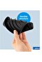 Silicone Kitchen, Bathroom Flexible Soap Dish with Water Drain and Suction Cup Black Color - 5