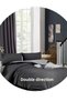 Easy Iron-90x190-Single Duvet Cover Set (grey Elastic Sheet+duvet cover+bed cover) Anthracite - 2