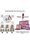 1Pc Wrapped Chair Cover. Elastic, Flexible, Washable Chair Cover with Skirt - 5