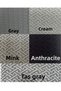 Kitchen Chair Cover Small Oval Jacquard Washable Stretch Elastic Chair Cover 1 Piece - 2
