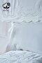 Dynasty Embroidered Double 7 Piece Duvet Cover Pique Set - 3