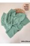 Baby Blanket 4 Layers of Muslin with Fringes 100% Cotton Baby Stroller Cover 100X120 cm Gift