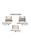 Double Duvet Cover Set - 160x200, 63% Wire, 100% Cotton, White, Elastic - 2