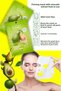 Milk Bomb Paper Face Mask Avocado Omega 3 Firming Facial Care Mask Weekend Home Care - 3