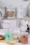 2-Piece Crystal Bathroom Organizer, Cotton Swab Holder, Dental Floss Holder, Jewelry Cabinet Organizer - 5