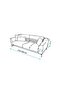 Dusty Rose Cotton Sofa Cover Set of 5 - 2