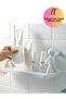 Self-Adhesive Bathroom Shelf Style Organizer - 1 Piece Plastic Trash Man Shelf - 5