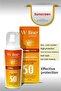 عامل حماية من الشمس SPF 50 مضاد للعيوب - واقي شمسي عالي الحماية مقاوم للماء