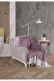 Bergama Plum Single Sofa Armchair Cover 150 X 180 cm Sofa Divan Sofa Bed Cover Cotton Tufted