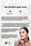 Gold Mask Bio Ferment Anti-Aging Brightening Anti-Pore and Anti-Blemish 100ml Bio114 - 5