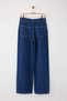 Trendyolmilla Wardrobe Essentials Blue High Waist Wide Leg Palazzo Jeans Twoaw26Je00015 - 8
