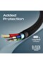 كابل USB-A إلى Lightning بطول 200 سم، قوة شد عالية، شحن سريع ممتاز ومزامنة بيانات، - 5