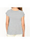 Triana Women's Gray Printed Crew Neck T-Shirt - 2